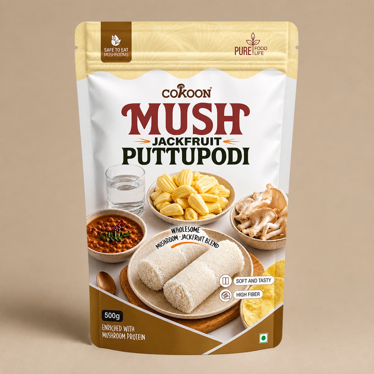 Cokoon Mush Jackfruit Puttupodi