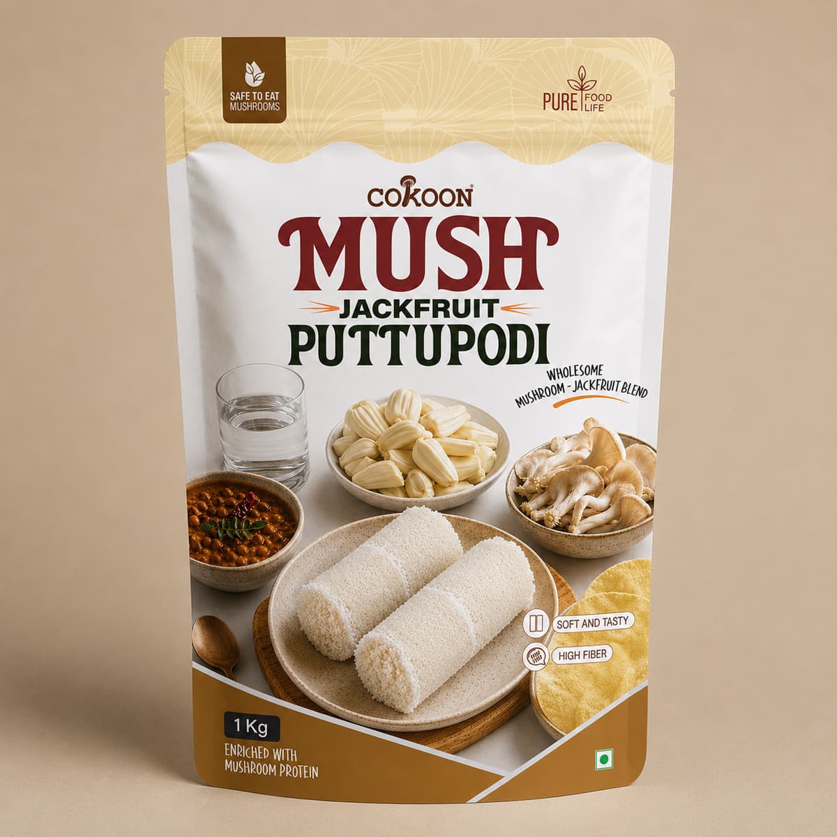 Cokoon Mush Jackfruit Puttupodi