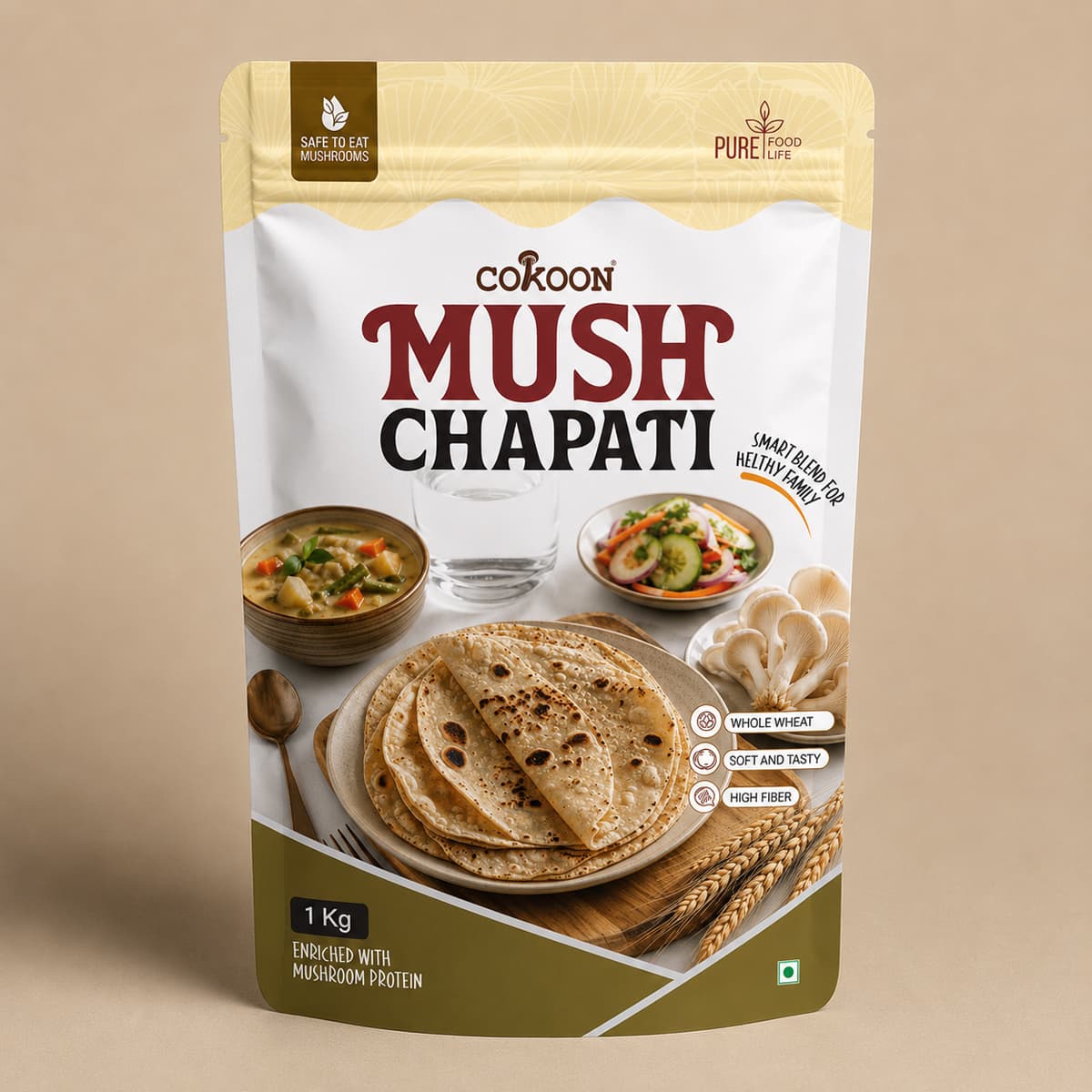 Cokoon Mushroom Chapati Mix
