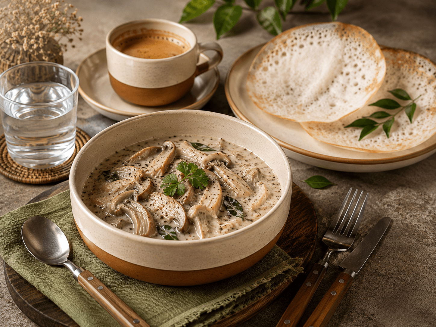 Oyster Mushroom Stew