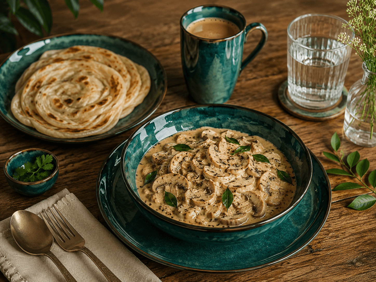 Oyster Mushroom Curry