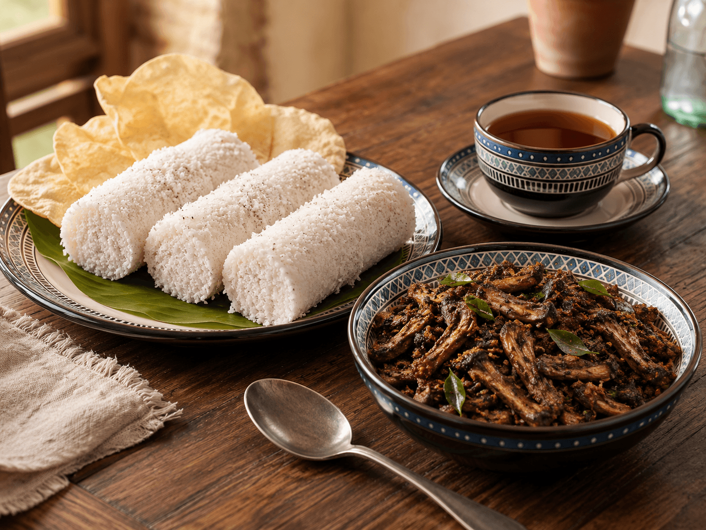Oyster Mushroom Ularthiyath recipe idea